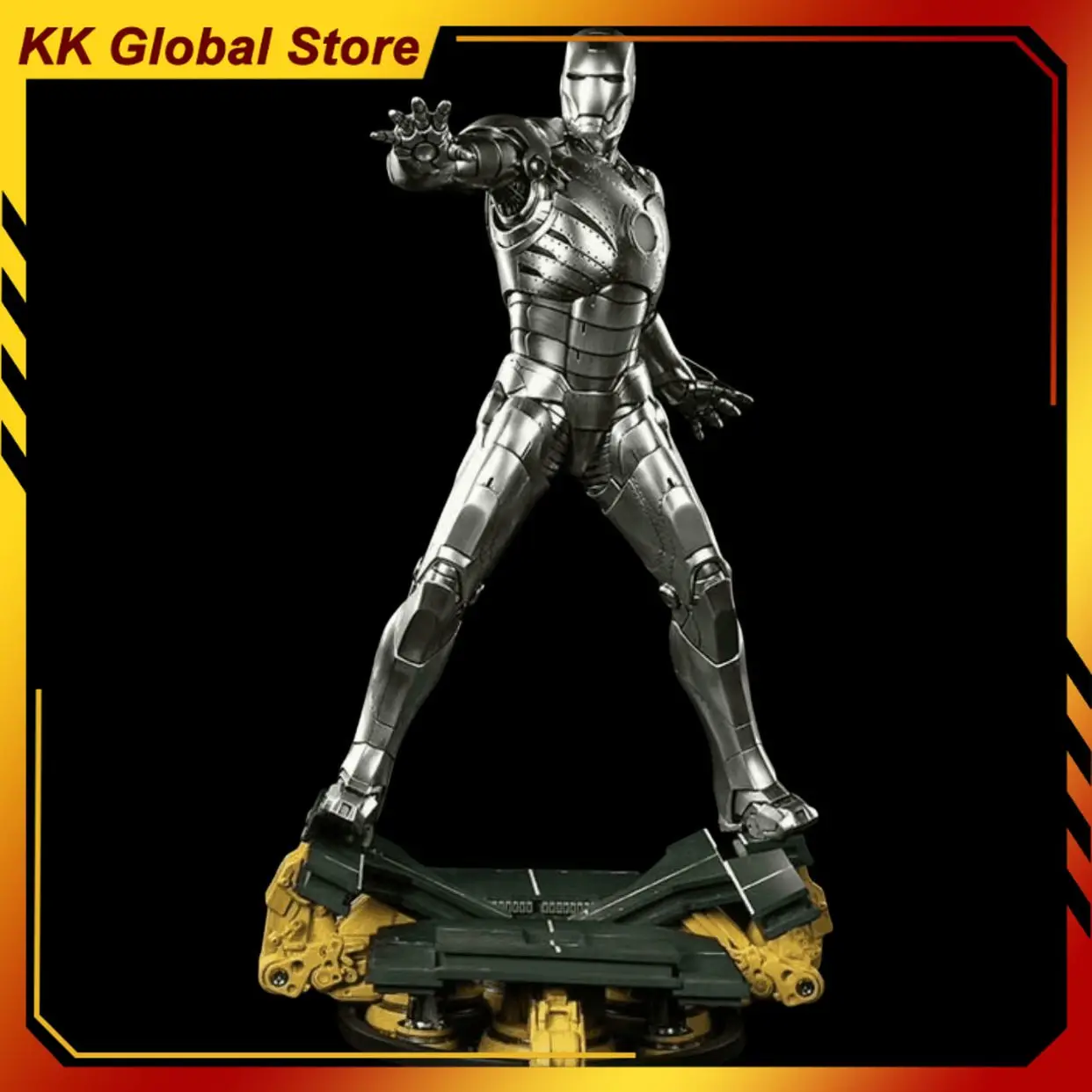 

60 см Фирменная Новинка, Фигурка Мстителей, Железный Человек, периферийные устройства, модель из смолы, статуя, украшение для рабочего стола, подарки на день рождения, игрушки