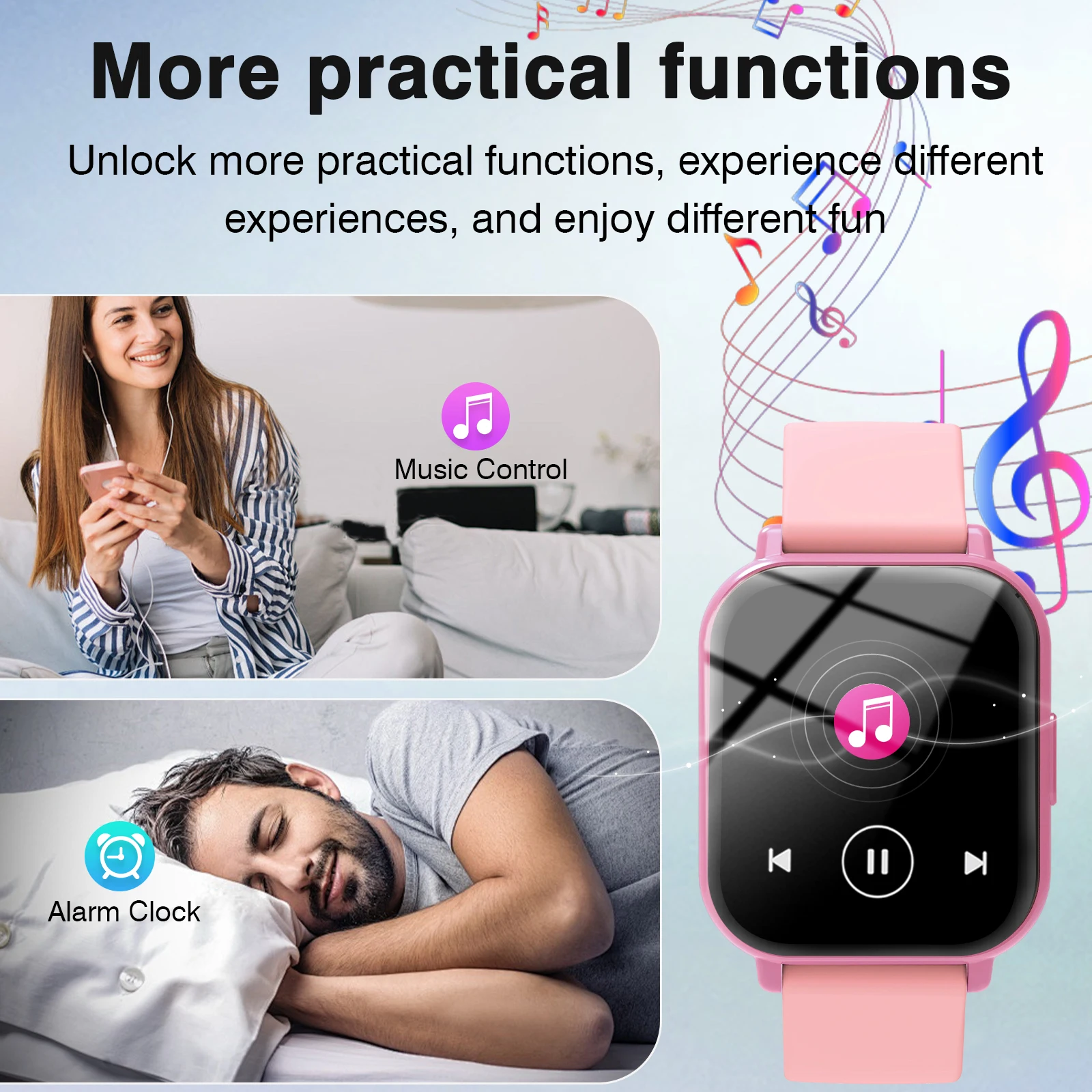 New  Bluetooth Call Smart Watch Menstrual Tracking Health Smartwatches Men Smartwatch For Android iPhone