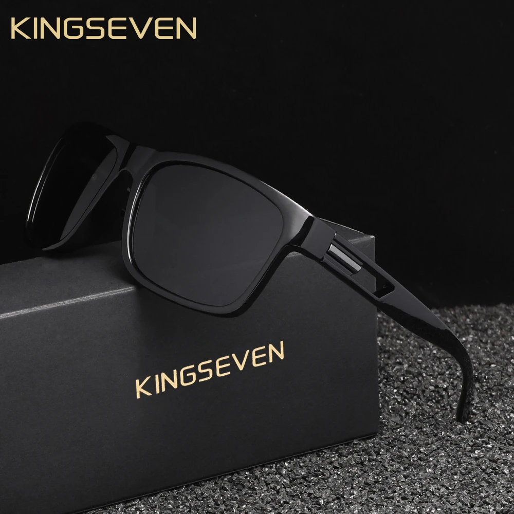 KINGSEVEN Fashion Zebra Pattern Sunglasses Men Polarized Anti-UV400 Sunscreen Glasses Women Causal Outdoor Driving Eyewear