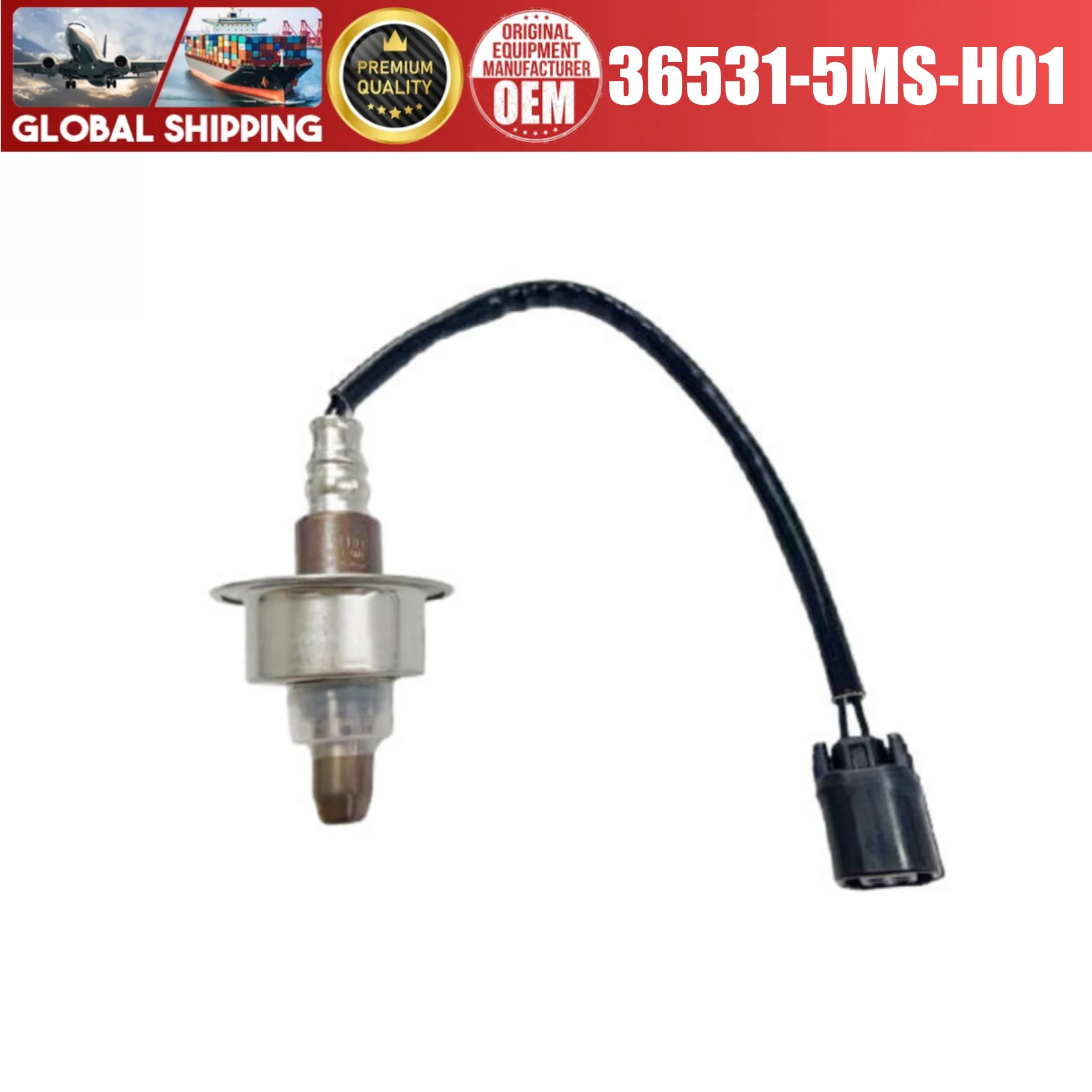36531-5MS-H01 new front Oxygen Sensor fit for Honda CR-V, Accord, Civic, CR-IDER, VEZEL, XR-V (2012–2019)