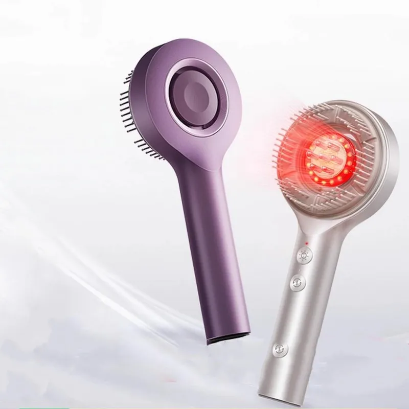 Scalp massage comb, hair care red light comb, essence-draining head massager