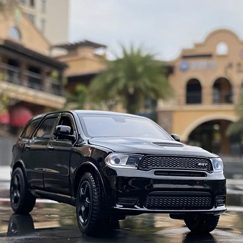1:32 ダッジデュランゴ SUV 合金車モデルダイキャストメタルおもちゃの車モデル高シミュレーション音と光コレクション子供のおもちゃのギフト