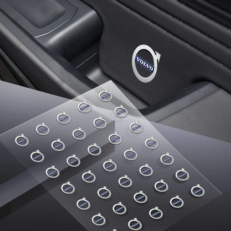 

Car Stickers Car-Styling Logo Interior Decorative Accessories For Volvo BMW M Mercedes Benz AMG Audi Sline Mazda Opel Volkswagen