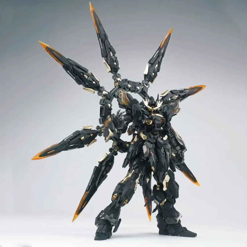 

ALL INCLUSIVE FULLSION 1/100 Черный Апокалипсис Сборка Модель Комплект Сплав Скелет Фигурки Оригинальный Мех Игрушка Орнамент Подарок