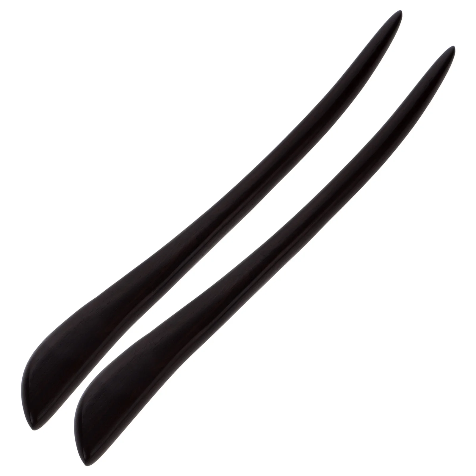 

2 Pcs Oriental Headdress Hairpin Wedding Pins Spring Festival Stick Wooden Lantern Holder