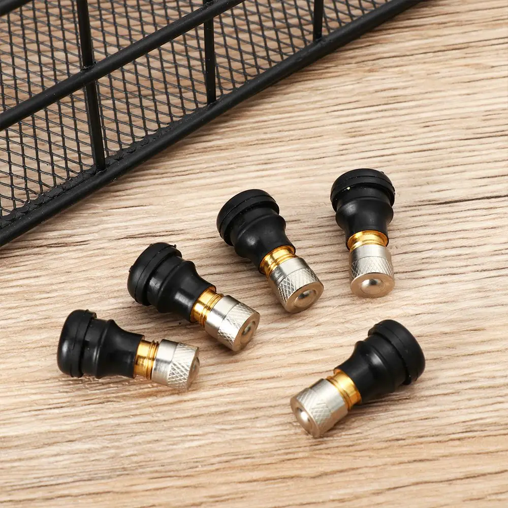 1/2/5Pcs Rubber Copper Rod for Xiaomi M365 26mm Electric Scooter Valve Wheel Gas Valve Vacuum Valves Tubeless Tire Valve