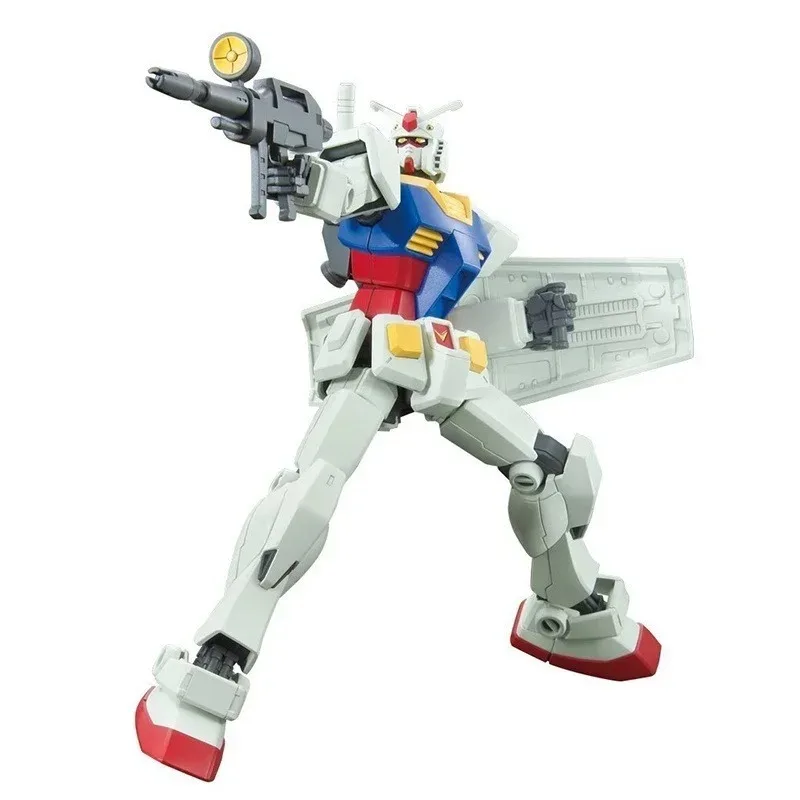 Bandai Gundam Model Kit Anime Figure HGUC 1/144 191 RX-78-2 GUNDAM Genuine Gunpla Model Anime Action Figure Toys for Children