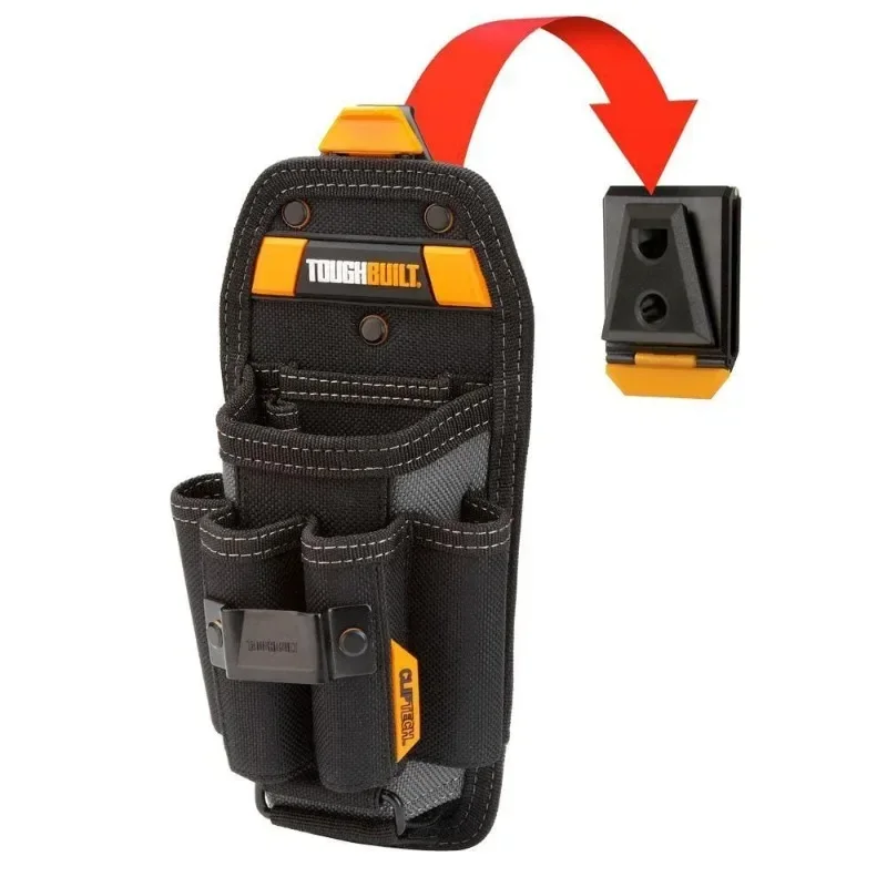 ToughBuilt TB-CT-36-L6 Custodia per attrezzi specializzata da meccanico 6 buste per inserti Attacco con fibbia per cintura