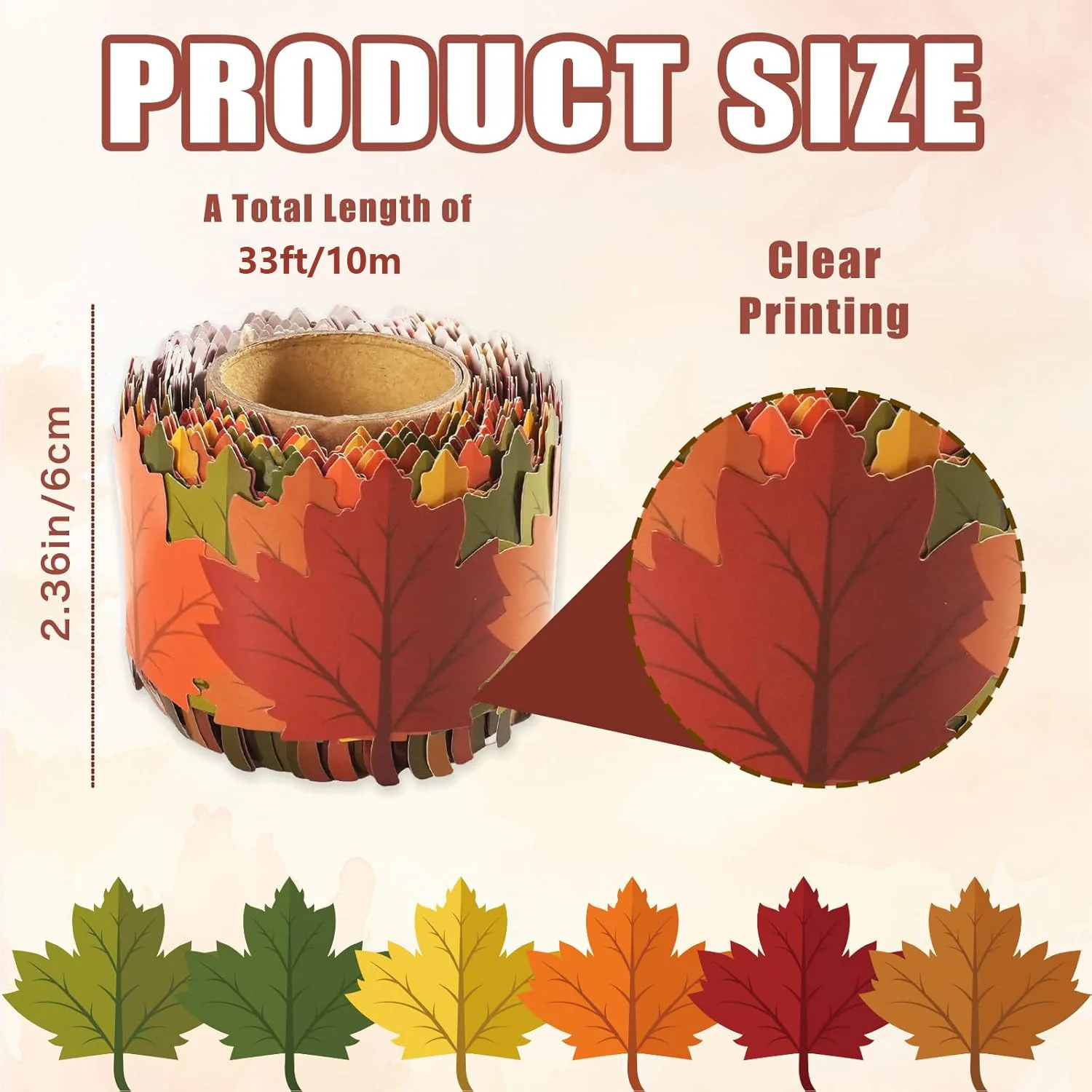 秋の掲示板装飾 鮮やかなひまわり カエデの葉 カボチャの縁取り 秋のテーマの縁取り紙 学校の壁用のお祝い用