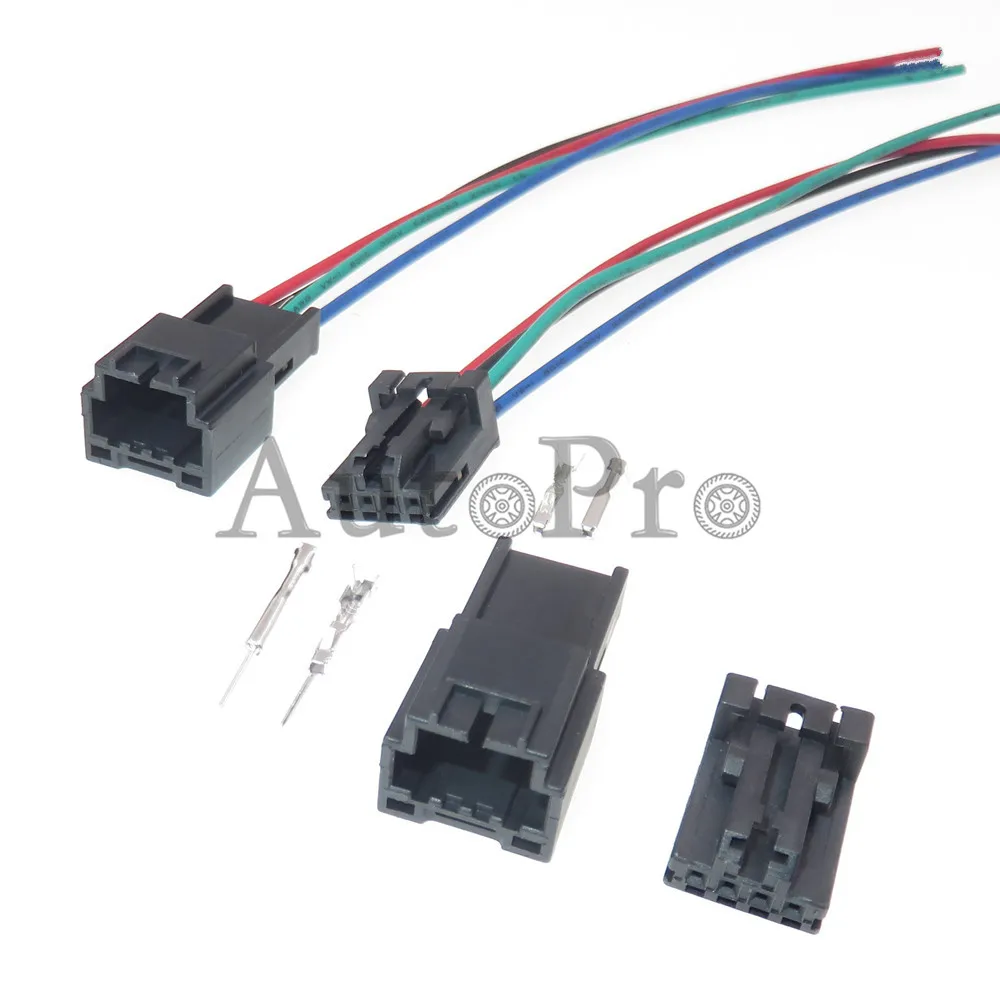 1 Juego De Conectores De Cableado Eléctrico Para Automóvil, Serie 0.6, 936119-1, 936119-2, 936119-3, Ensamblaje De Ca De 4 Orificios — -7%, $0.04 Coupon, from $0.46 – 7% descuento – €0.46