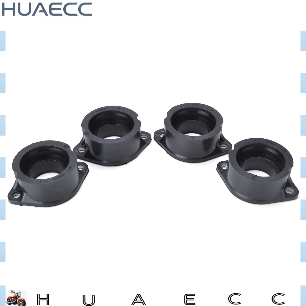 4PCS 16065-1131 Motorcycle Carburetor Interface Adapter Intake Manifold Pipe for Kawasaki KZ1000 ZX1100 ZN1100 GPZ1100 ZXT10A view 5