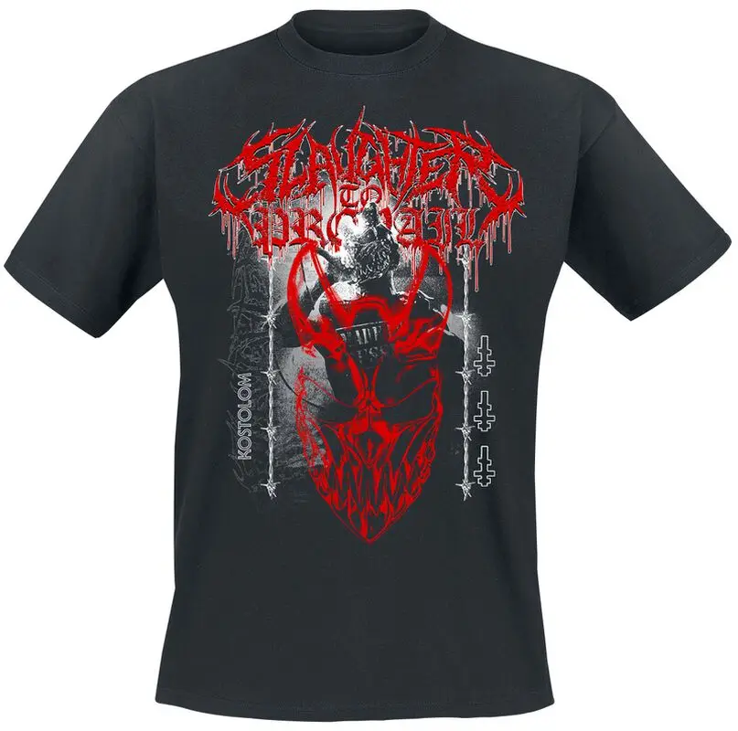 Misery Serman Slaughter To Prevail Band T-Shirt 100% Cotton Graphic Tee Men Women Summer Streetwear Top