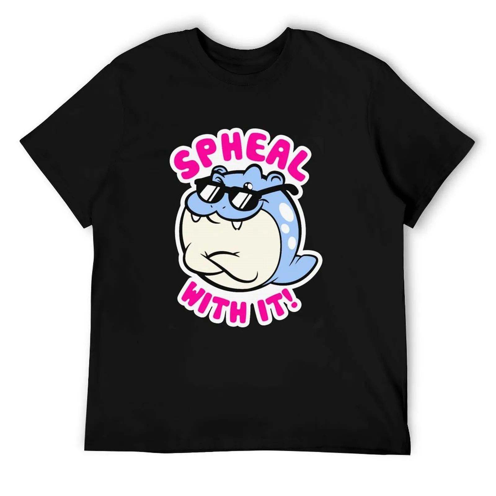 

Spheal With It 28 For Boys Women Vintage T-Shirt t shirts for man cotton funny man t shirt designer T-Shirt