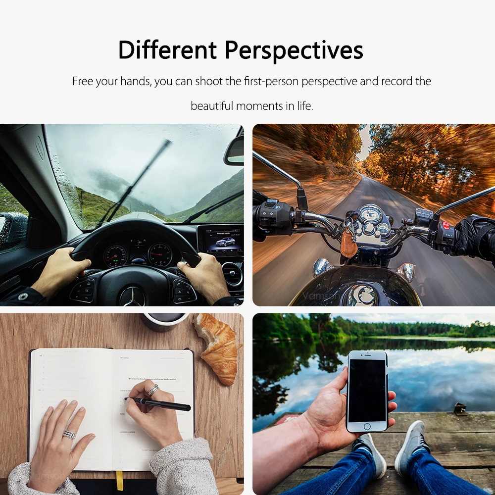 Vamson Tali Penahan Leher Lanyard Untuk GoPro Hero 11 10 9 8 Kamera Insta360 X3 X2 untuk Aksesori Braket Ponsel Pintar Iphone