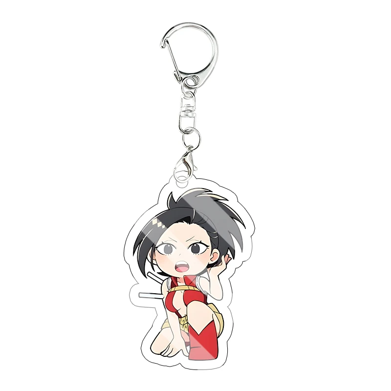 My Hero Academia Acryl-Schlüsselanhänger Niedliche Q-Version Shoto Todoroki Ochaco Uraraka Anhänger Taschencharms Anime-Deko Schlüsselring Geschenk – Detail 12