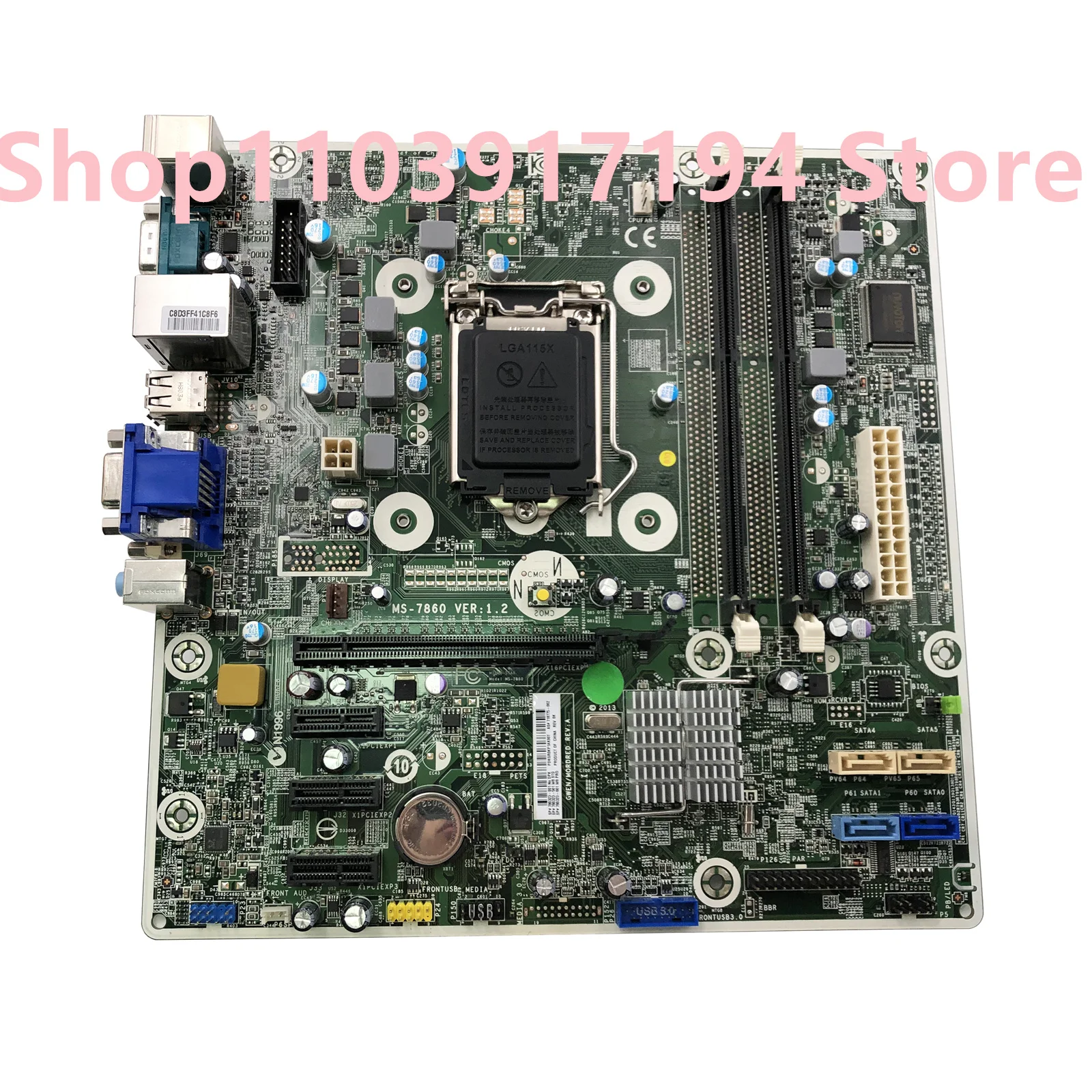 FOR HP 400 G1 G2 MT MS-7860 780323-001 718775-002 H81 Motherboard