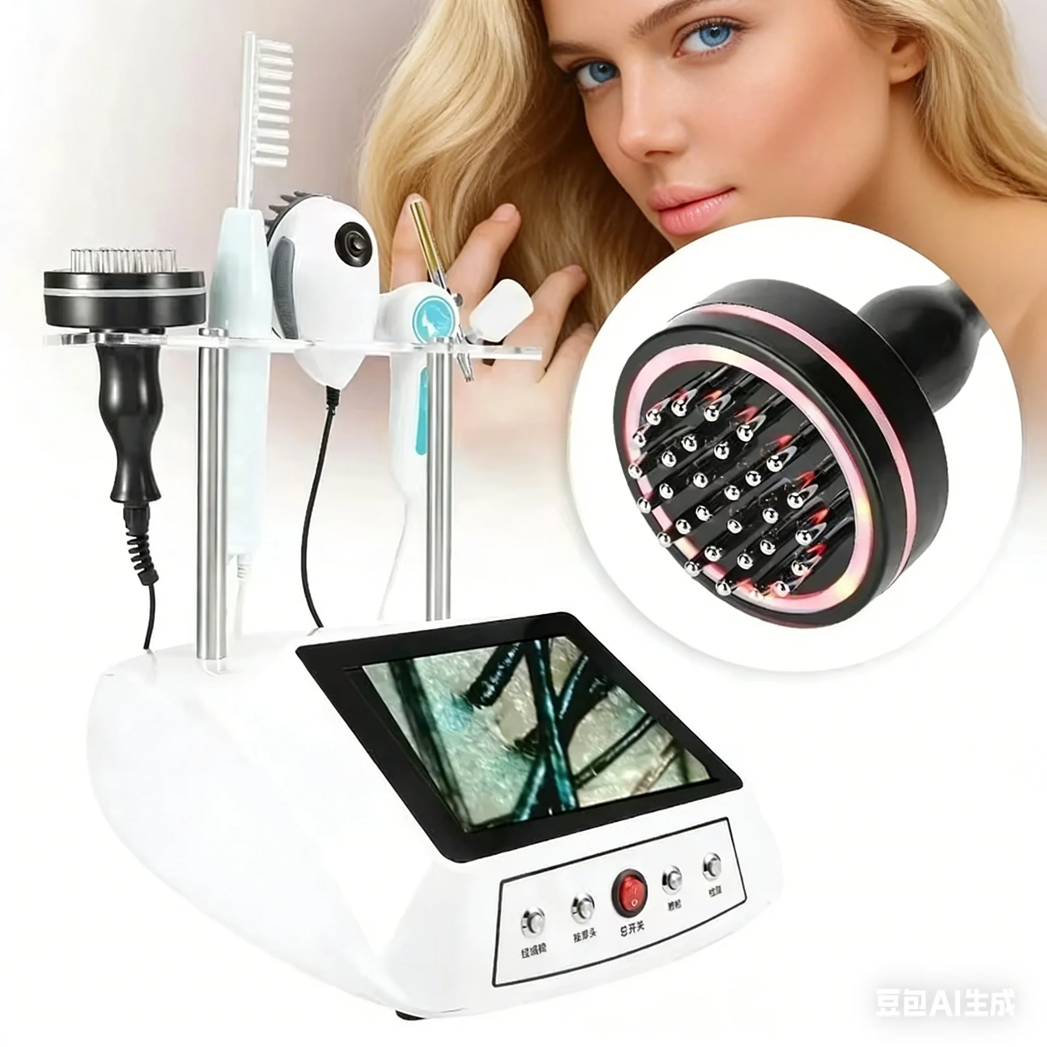 2026 Professional Head Skin Care Device | Multifunctional Nano Spray Hair Therapy Machine for Salon