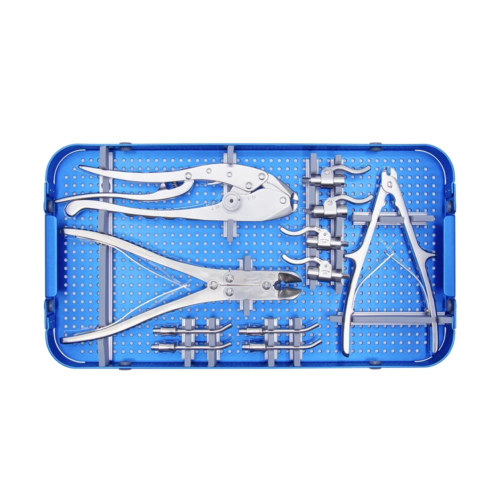 

Competitive Price Orthopedic Surgical Instruments Titanium Wires(Cable Grip) Instrument Set For orthopedic surgical instruments