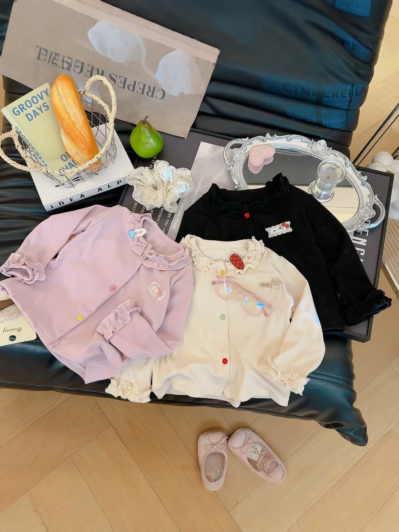 Baby Girls Long Sleeve T-shirt - đánh giá và giá Knit Cardigan Infant