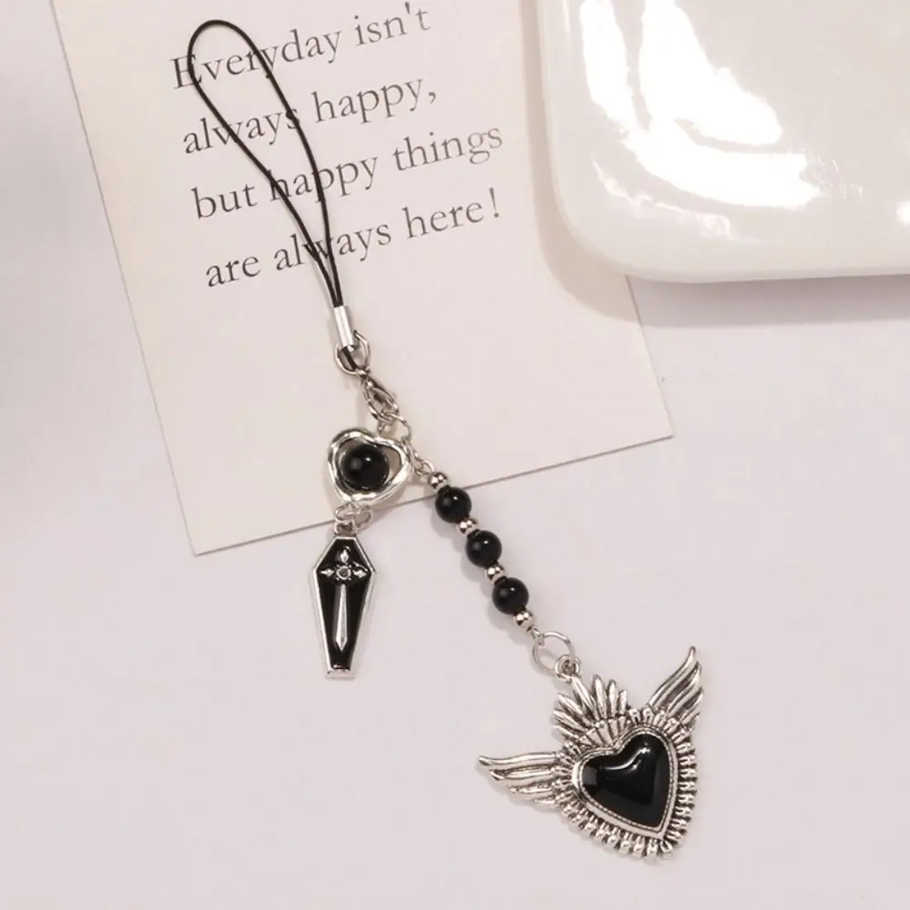 

Fashion Butterfly Y2K Phone Chain Love Phone Charm Mobile Phone Strap Gothic Style Lanyard Mobile Keychain Lanyard Women Girls