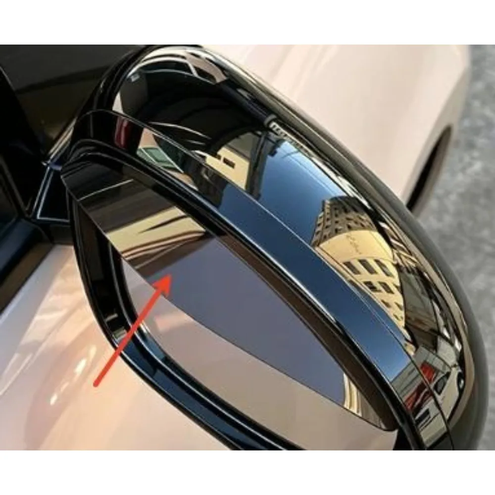 Rear View Mirror Rain Visor Guard Anti‑Rain Shield Deflector for Wuling Bingo Pro 2020 2021 2022 Exterior Accessory Brand New