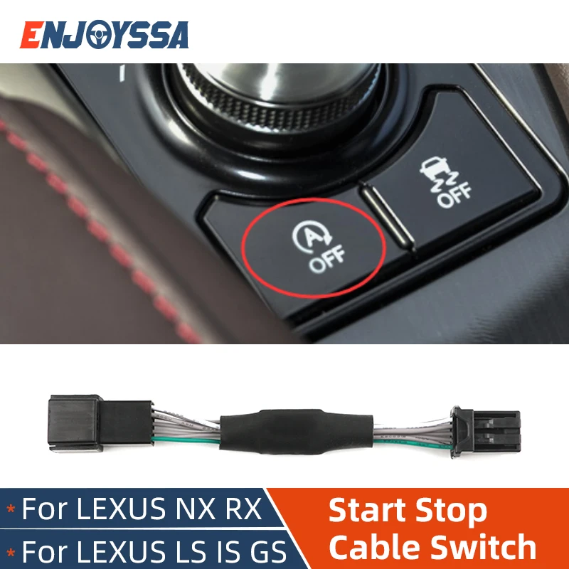 

For LEXUS NX RX LS IS GS ES Old Version Car Automatic Stop Start Engine System Off Eliminator Start Stop Canceller Plug Cable