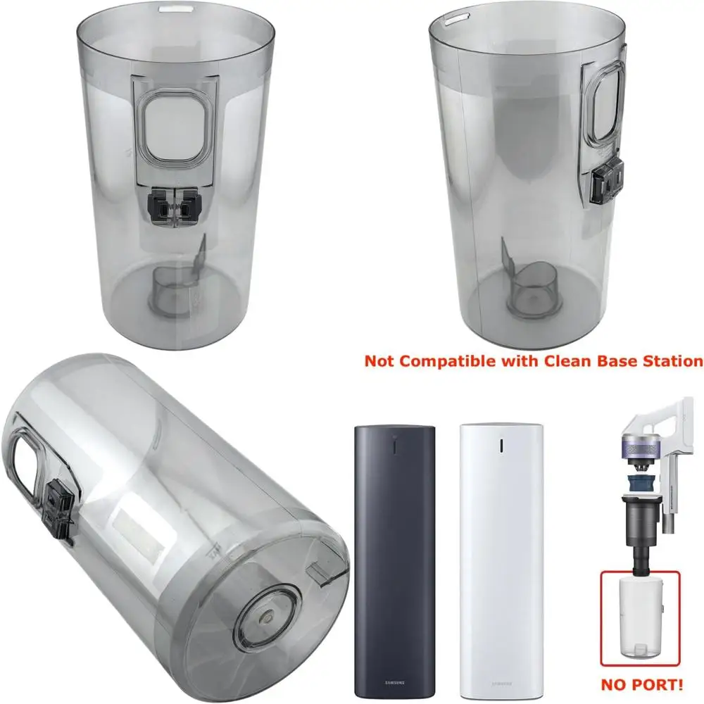 

Универсальный контейнер для пыли для пылесосов с проводом 60, 70, 75+, 90 серий - Прочный пылесборник, не требующий самостоятельной очистки.