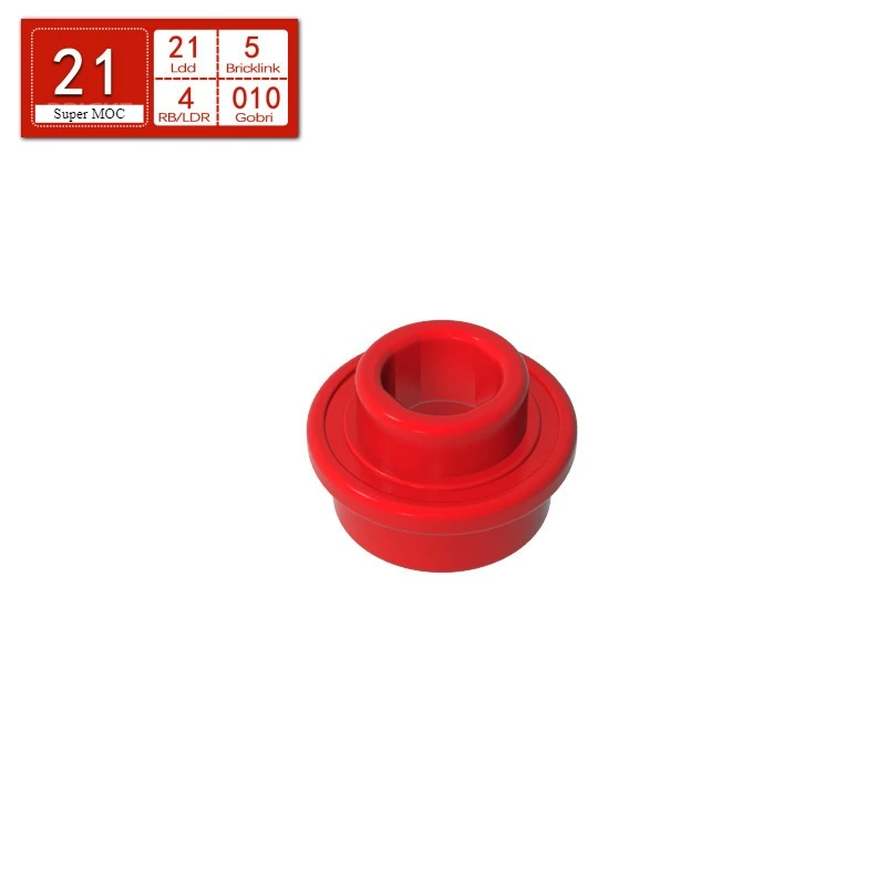 10PCS Parts Bricks Compatible with 85861 28626 Plate Round 1x1 Building Blocks Set With Open Studs Particle Puzzle Idea DIY Toy