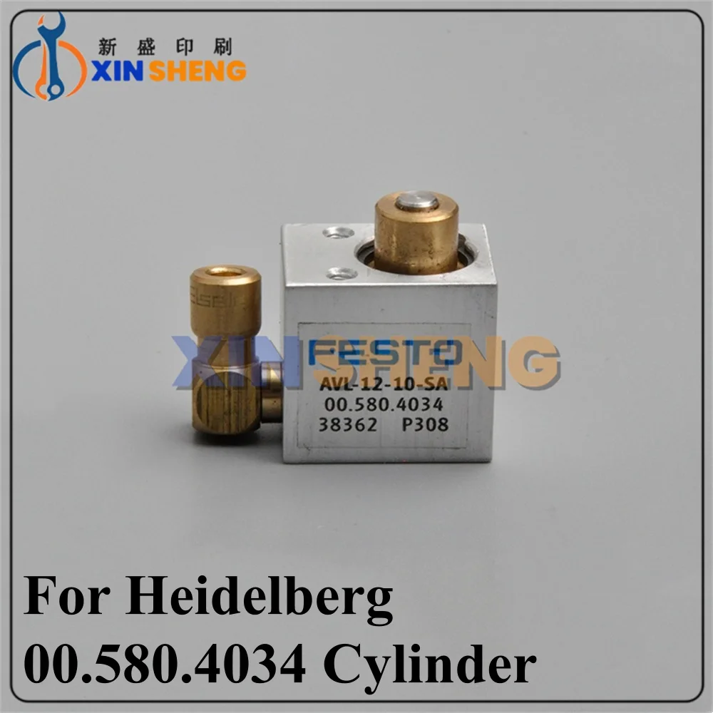 

Top Quality 1 Piece Short-Stroke Cylinder AVL-12-10-SA 00.580.4034 for Heidelberg SM74 PM74 Printing Machinery Parts Cylinder