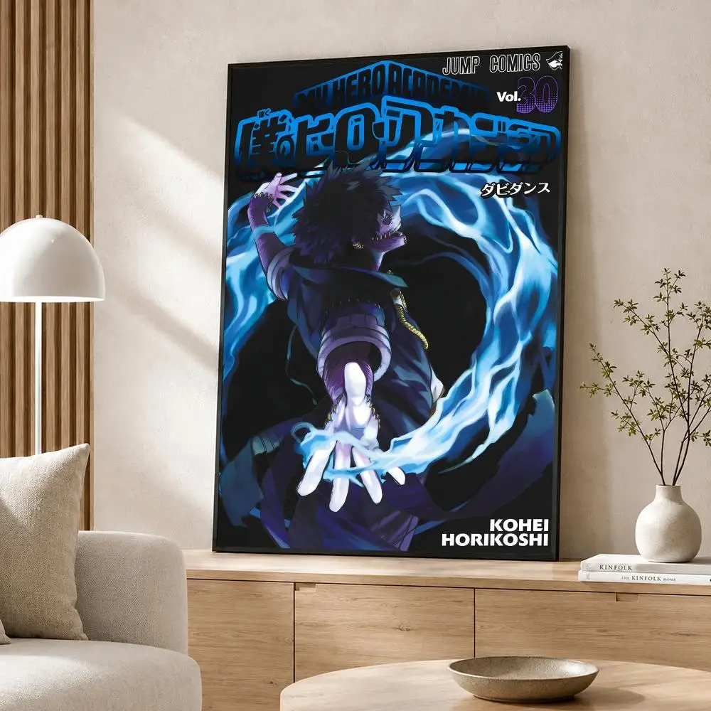 Anime My Hero Academia Poster Poster-Wandaufkleber, wasserfest, selbstklebend, HD-Kunst, Schlafzimmer, Bar, Dekoration – Detail 20