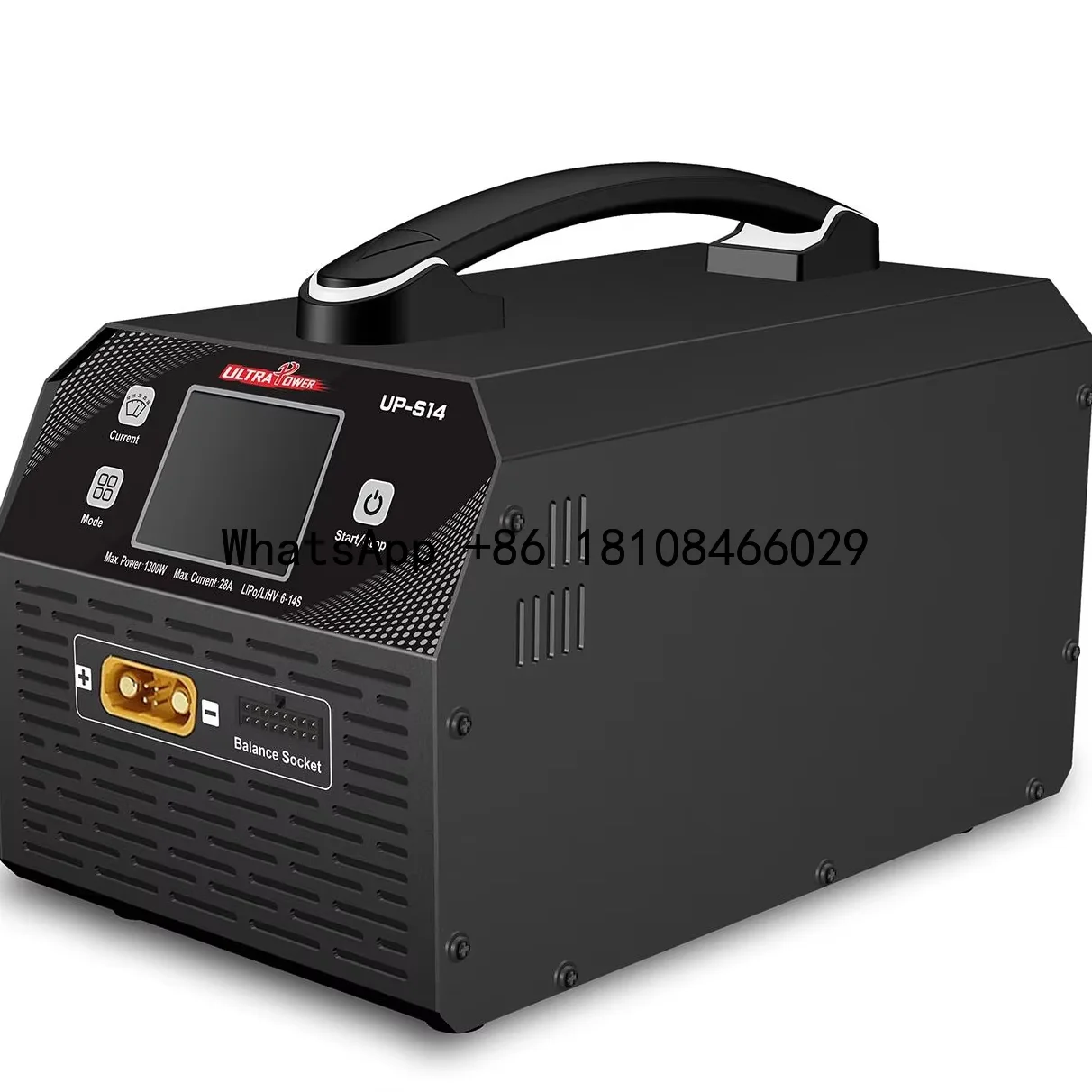 

R UP-S14 1300W 28A 6-14S Big Power Smart Balance Charger Battery Long-range UAV Fixed Wing Drone Batteries Charging