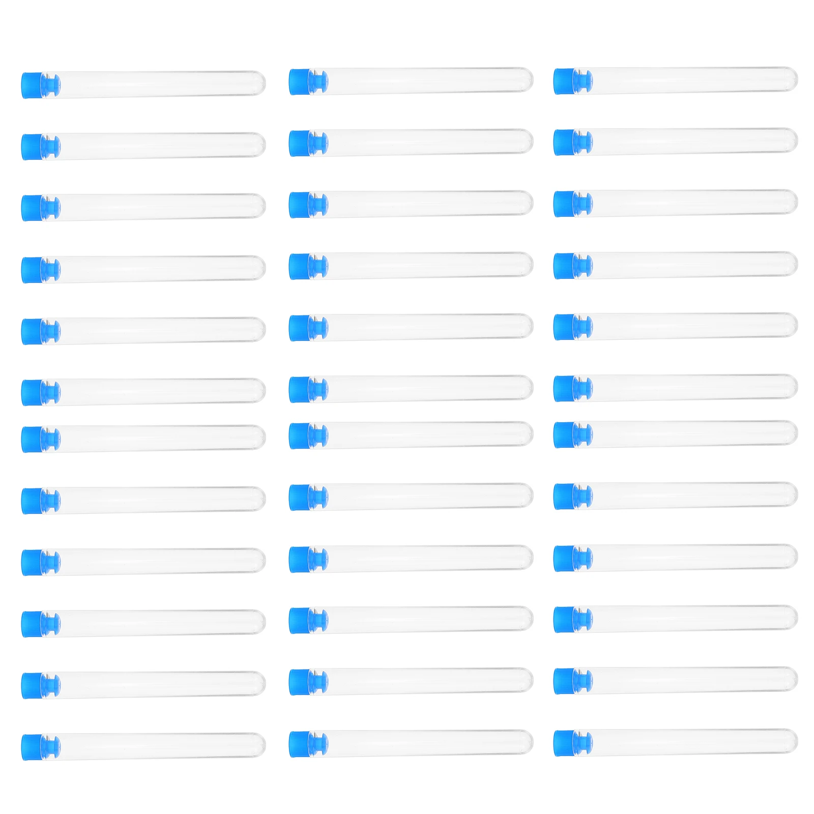 

100Pcs Portable Transparent Storage Bottles Sealed Needle Containers Clear Plastic Case for Pills Powders Sewing Travel