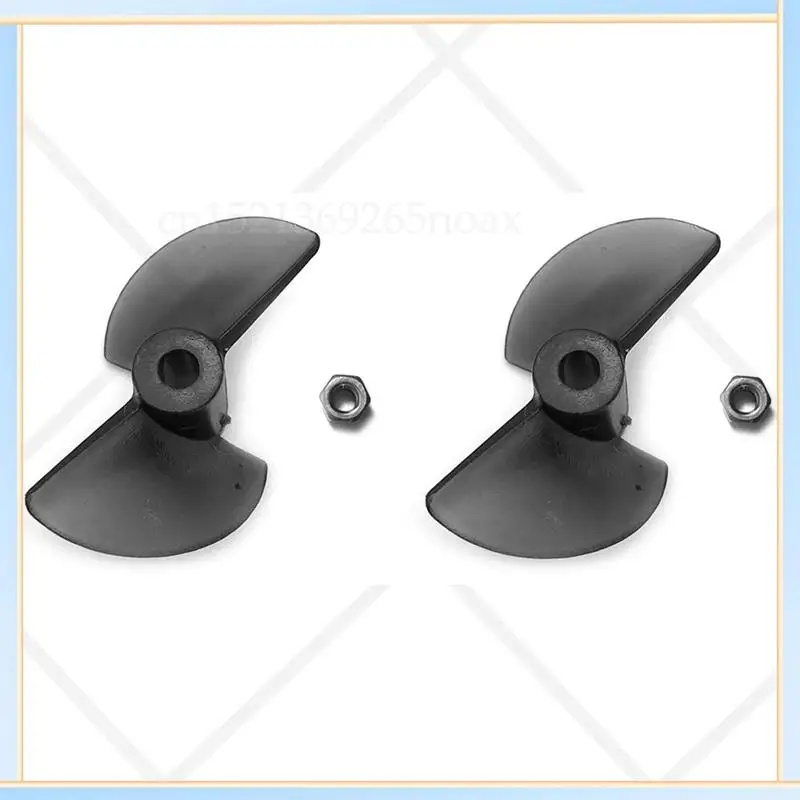 

-SPOR 2 шт. FT012-9 хвостовой пропеллер с 2 лопастями для Feilun FT012 2,4G бесщеточный радиоуправляемый лодка запасные части аксессуары