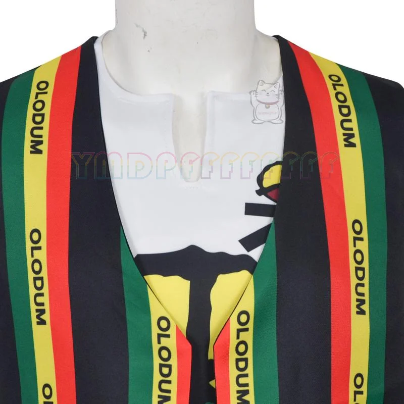 Classic idol Michael Jackson disguised as a dance imitator retro anti war OLODUM T-shirt vest peace vest Halloween cosplay se - view 5