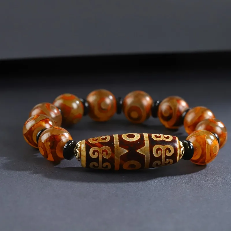 

Natural Agate Bracelet, Men's and Women's Fashion Versatile Jewelry