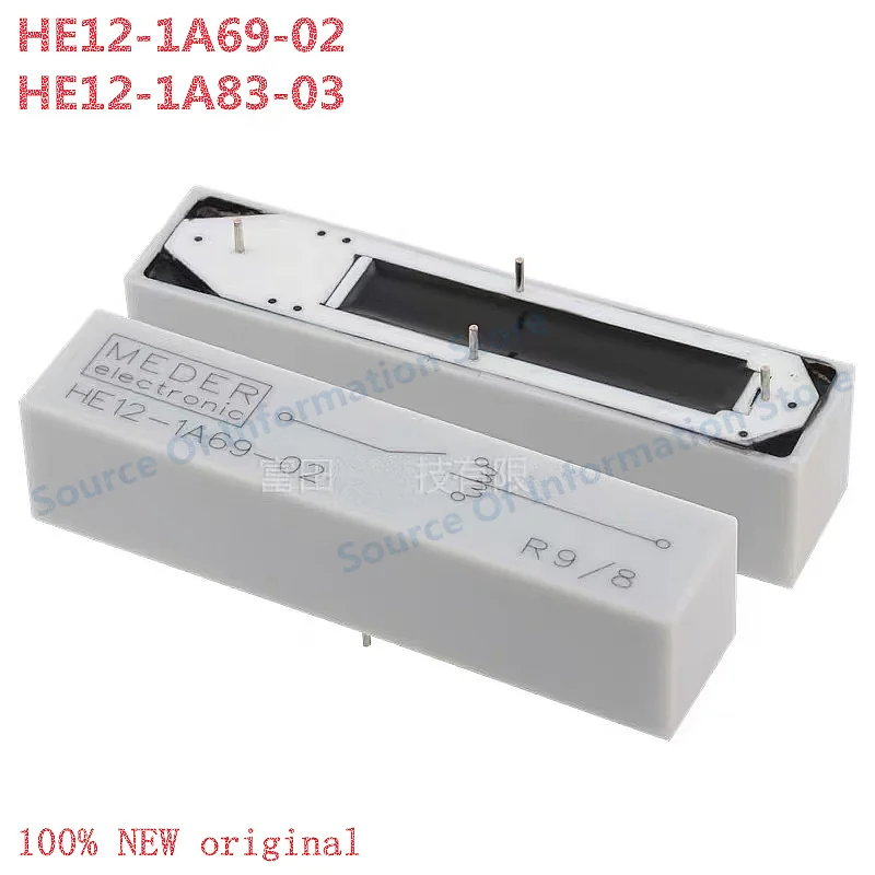 

High-Voltage Reed Relay HE12-1A69-02 / HE12-1A83-03 for Electronic Components Market