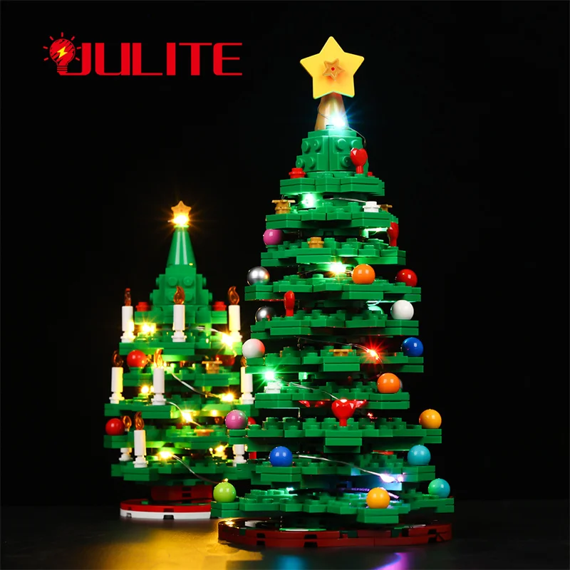 Building Blocks Light For Creator Seasonal 40573 Christmas Tree(NOT Include the Model) LED Lighting Accessories DIY Toys