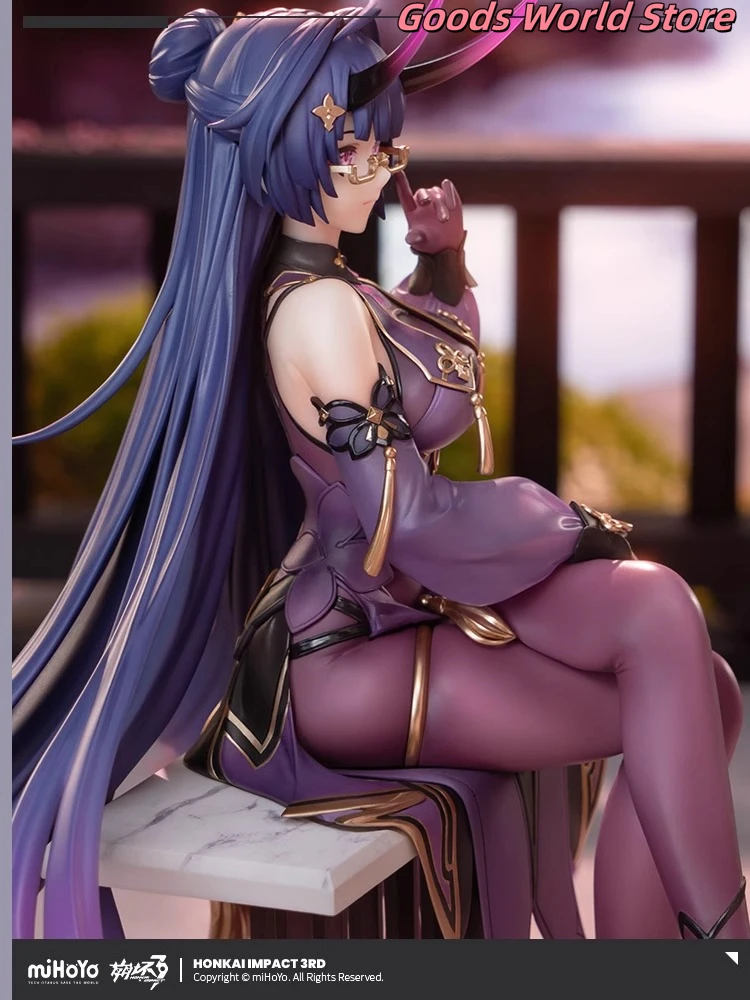 In stock Raiden Mei 1/7 figurine model ornament Original mIHOYO Honkai Impact 3 Cosplay Costume Anime Model birthday Gift