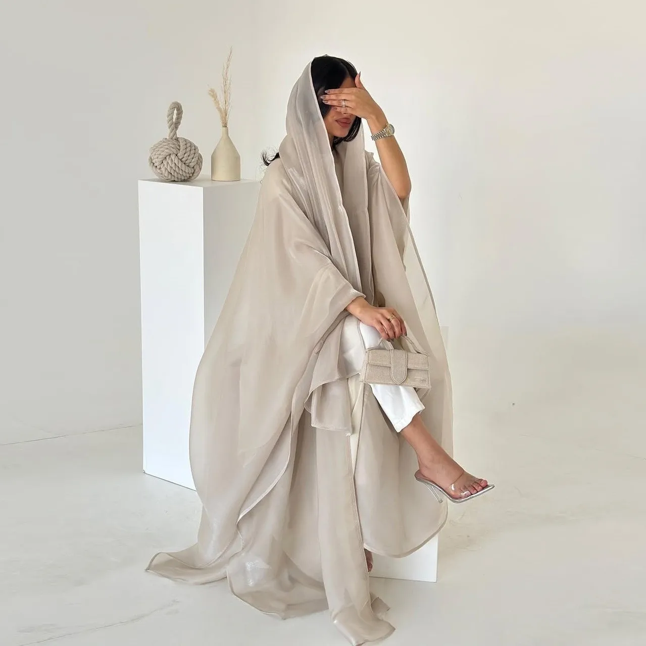 Nieuwe Moslim Gewaad Midden-oosten Dubai Turkse Jurk Vrouwen Hijab Hoofddoek Abaya Islam Kleding Turkije Kaftan Eid Ramadan Kebaya Gown