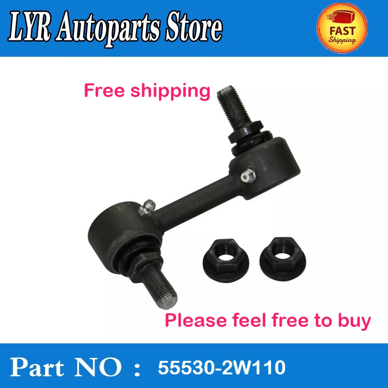 High quality For HYUNDAI/KIA 2013-2018 Stabilizer Bar Link Kit REAR LEFT DR. SIDE Moog 55530-2W110 555302W110 car accessories