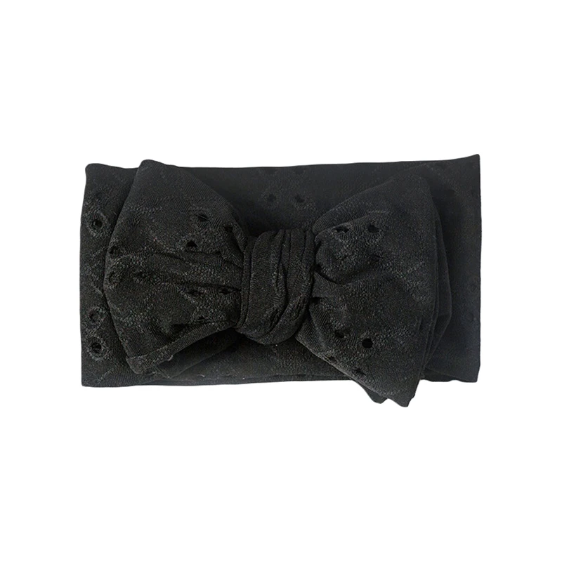 ที่คาดผมไนลอนแบบนุ่มสำหรับเด็กทารกเครื่องประดับผมโบว์ยางยืดรัดผมสำหรับเด็กทารกหญิงแรกเกิดเด็กทารกเด็กวัยหัดเดิน