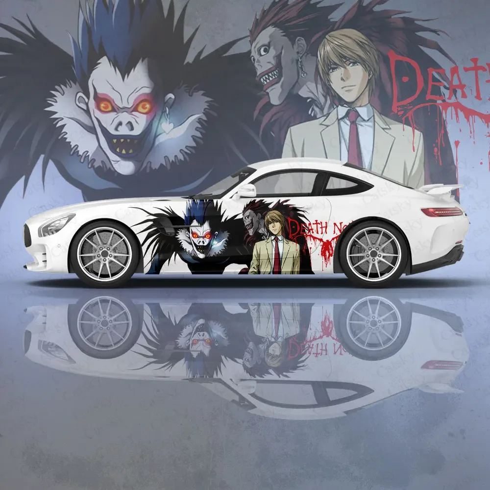 

Custom Death Note Anime Car Accessories Body Sticker Anime Itasha Car Side Decal Sticker Body Sticker Car Decoration Stickers