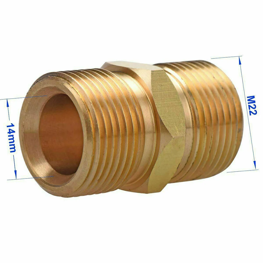 5/16 Inch High Pressure Washer Hose 5800 PSI Cleaning Flexible for m22 Connector Part Replacement Washing Accessory