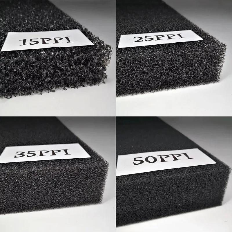 15/25/35/50 PPI Premium Aquarium Foam Sponge High Porosity Fish Pad Cleaning