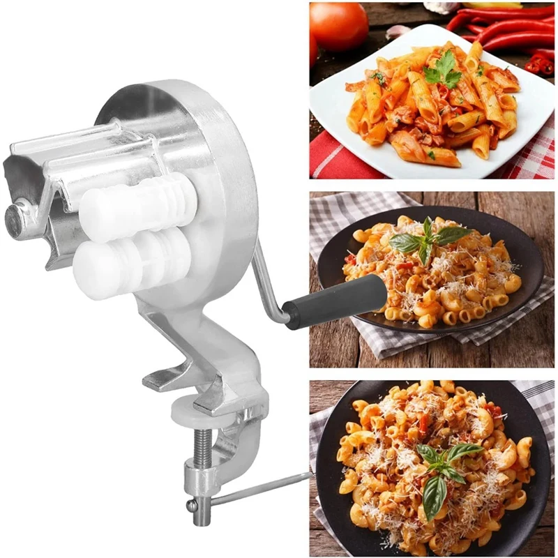 Manual Macaroni Maker Cavatelli Maker Machine Portable Hand Cranking Noodles Pressing For Authentic Italian Pasta 1 PCS