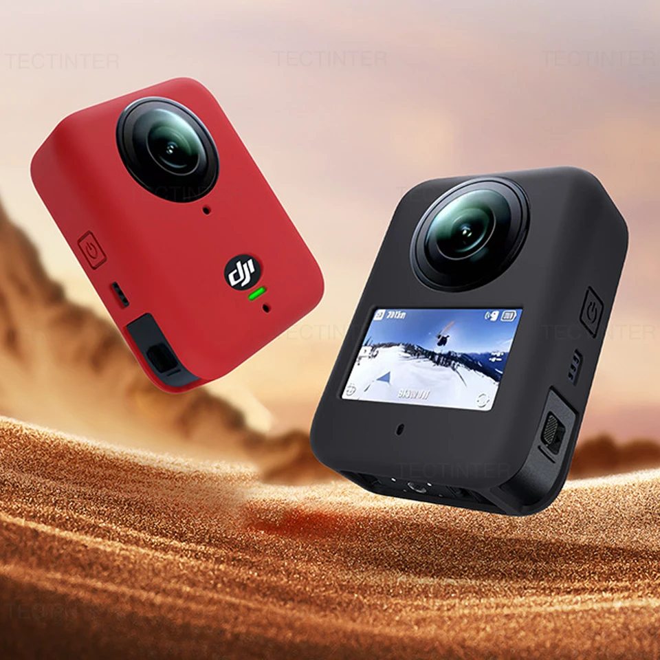 Silicone Protective Case For DJI Osmo 360 2 Anti-scratch Anti-Fall Protector Sleeve Cover For Osmo 360 I & II Camera Accessories