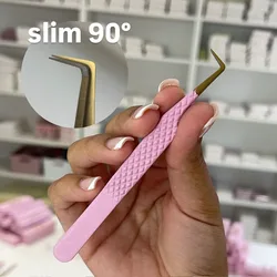 Fiber Tip Eyelash Extension Tweezer Volume Isolation Precise Lash Tweezers Nano Technology Eyebrow from Nagaraku Makeup