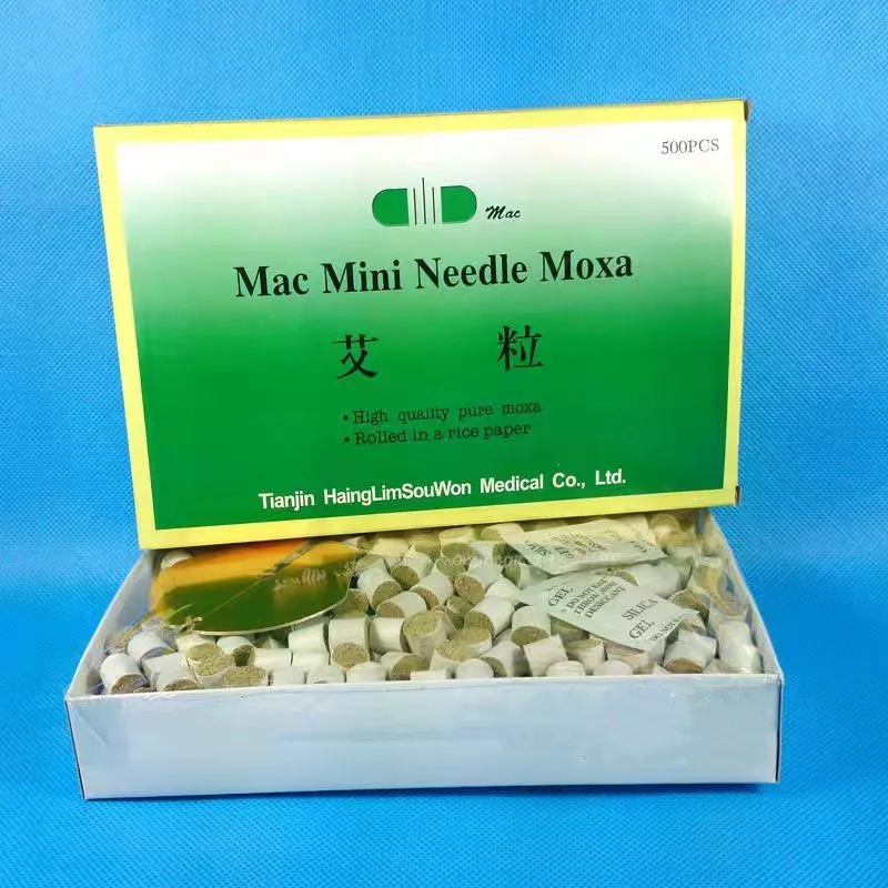 Warm Needling Moxibustion Granulated moxa 500pcs/pack free shipping