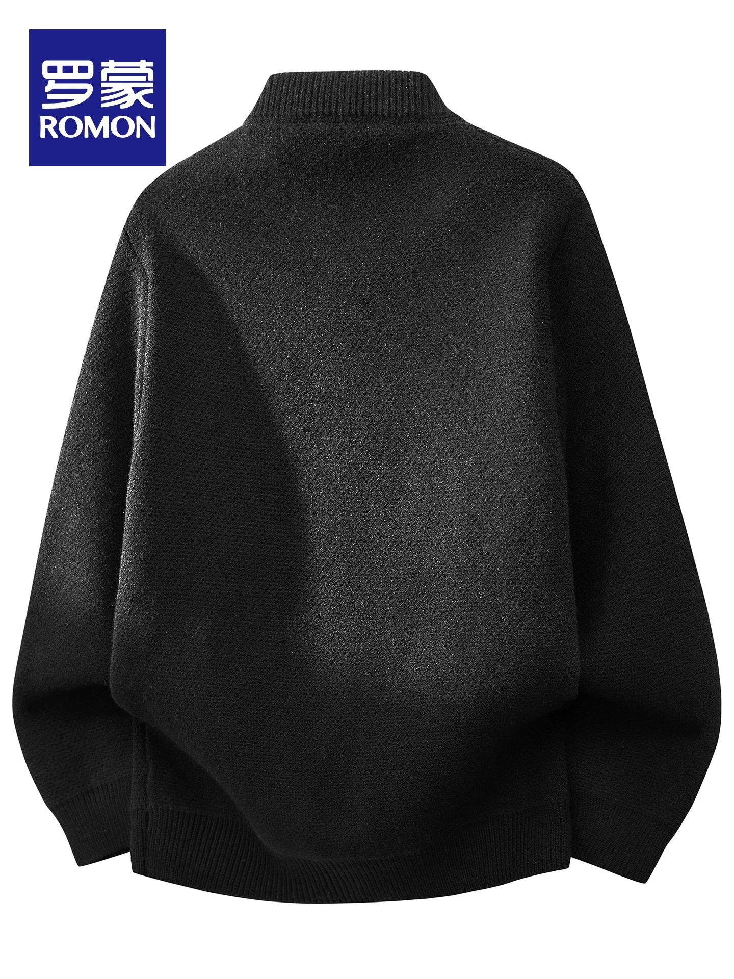 Loose Fit Long Sleeve round Neck Knitted Sweater for Men Fashionable Casual Style Autumn New Arrival Comfortable Warmth Outer...