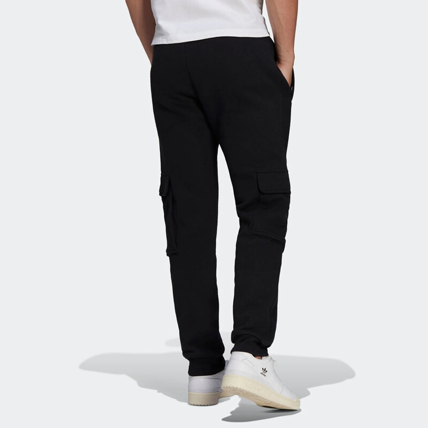 Adidas genuine clover men's multi pocket knitted sports ankle pants HE6989